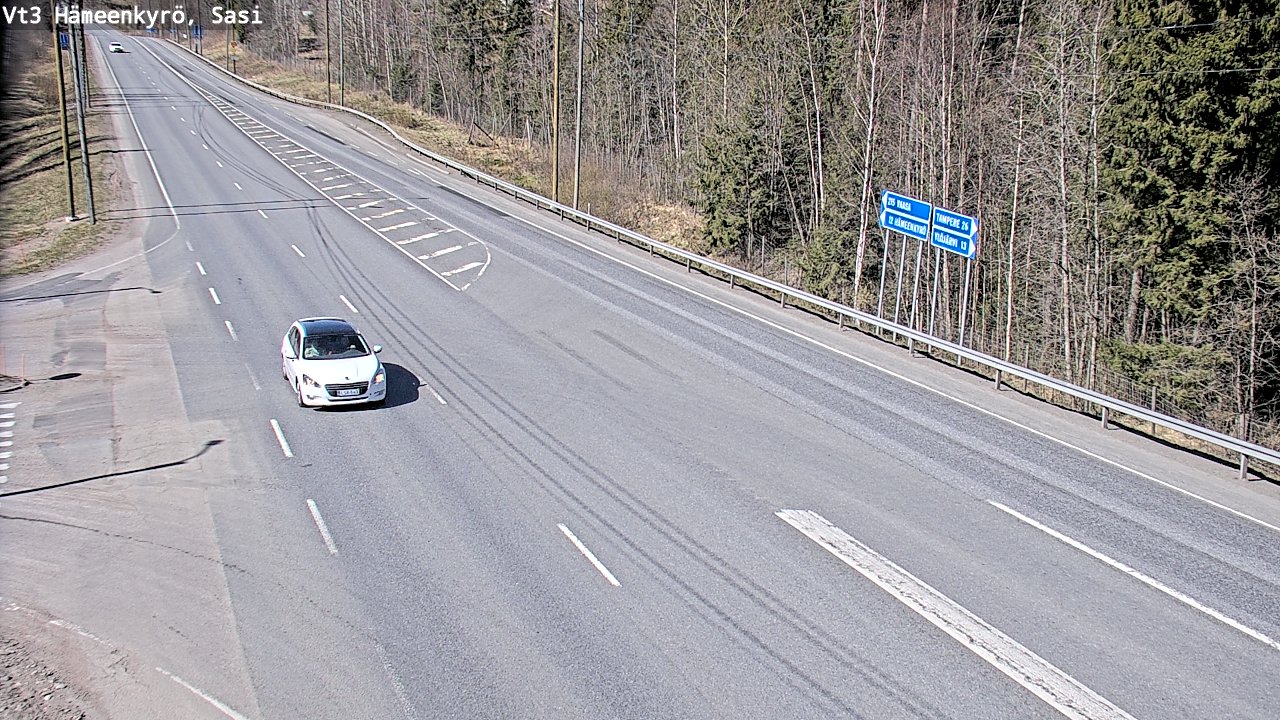 Weather Camera Image Road 3 Hämeenkyrö, Sasi, Hämeenkyrö, Pirkanmaa