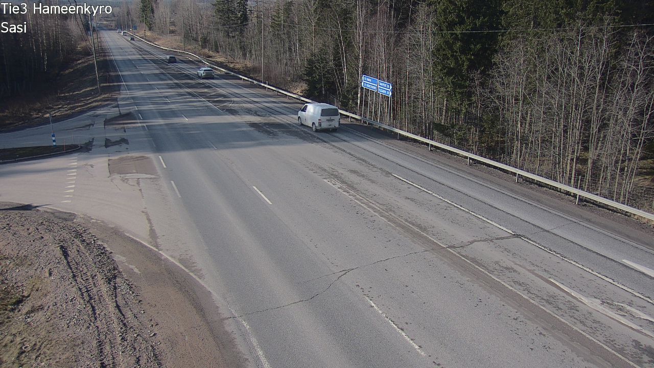 Weather Camera Image Road 3 Hämeenkyrö, Sasi, Hämeenkyrö, Pirkanmaa