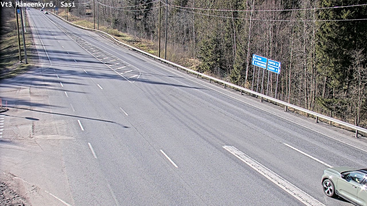Weather Camera Image Road 3 Hämeenkyrö, Sasi, Hämeenkyrö, Pirkanmaa