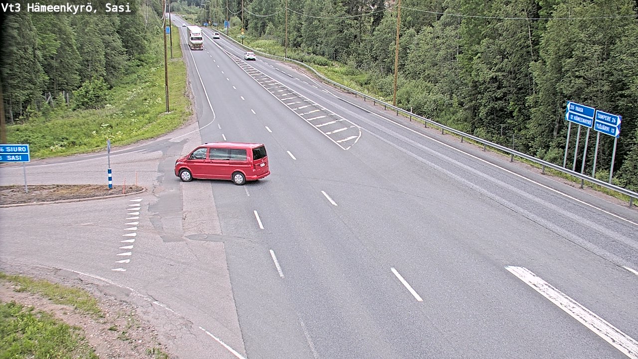 Weather Camera Image Väg 3 Hämeenkyrö, Sasi, Hämeenkyrö, Pirkanmaa