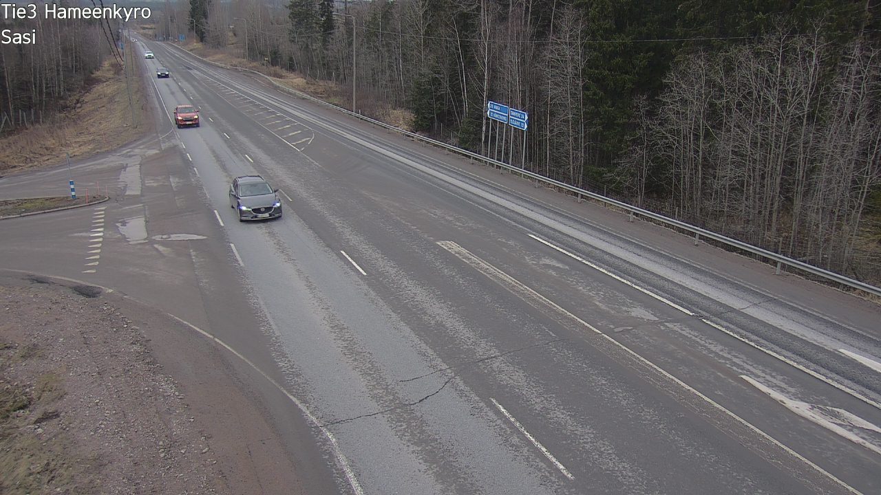 Weather Camera Image Road 3 Hämeenkyrö, Sasi, Hämeenkyrö, Pirkanmaa