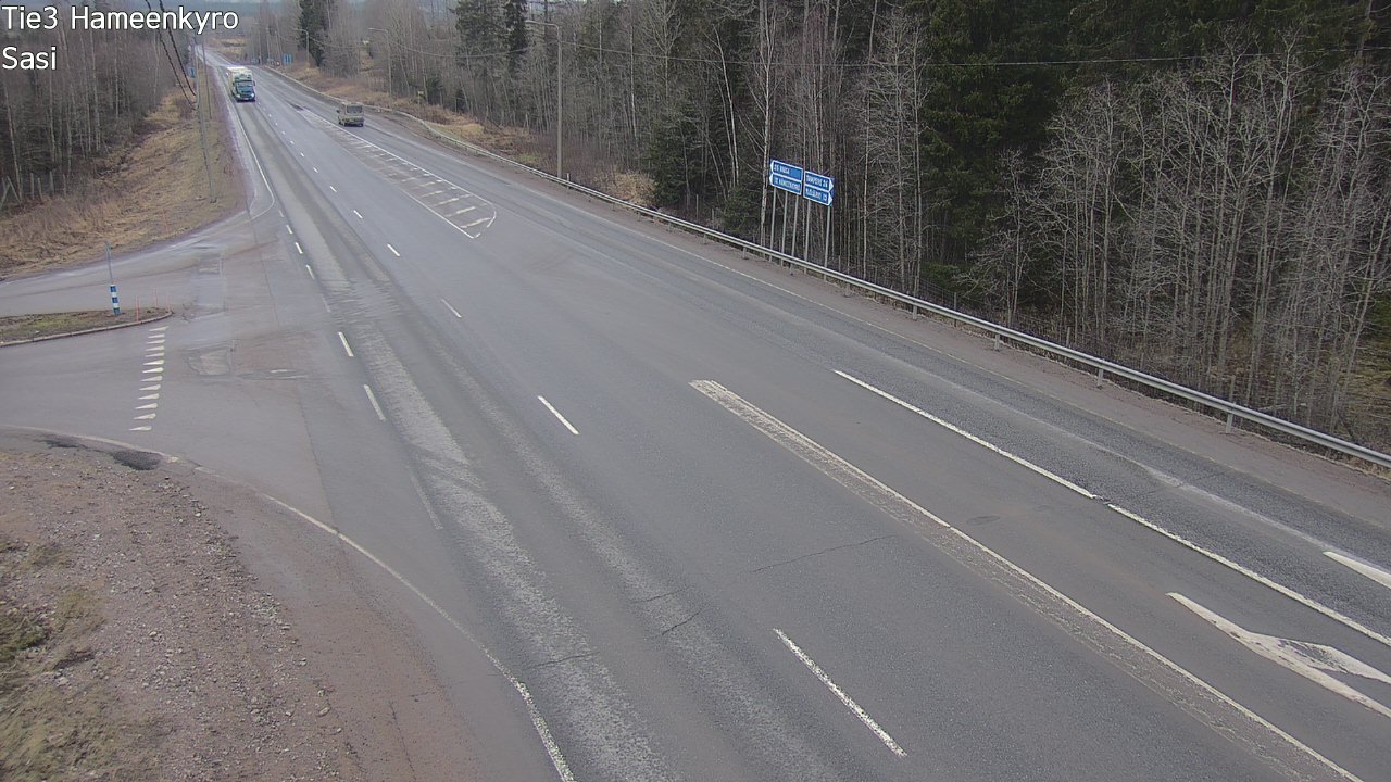 Weather Camera Image Road 3 Hämeenkyrö, Sasi, Hämeenkyrö, Pirkanmaa