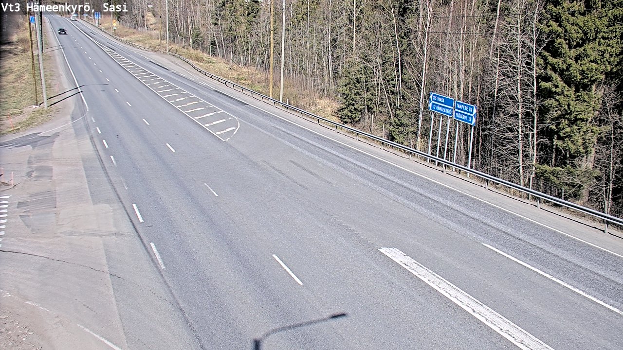 Weather Camera Image Road 3 Hämeenkyrö, Sasi, Hämeenkyrö, Pirkanmaa