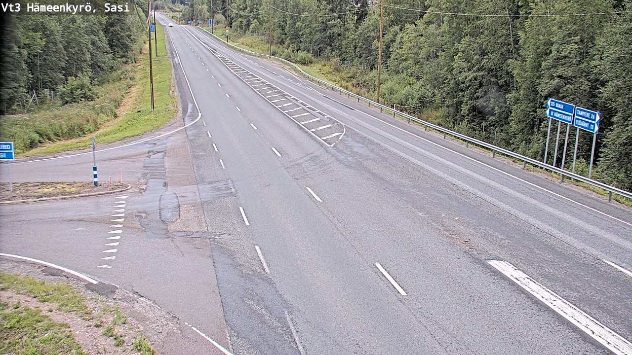 Weather Camera Image Väg 3 Hämeenkyrö, Sasi, Hämeenkyrö, Pirkanmaa