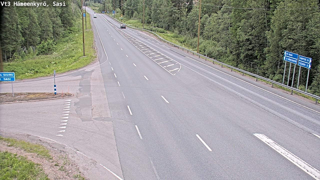 Weather Camera Image Väg 3 Hämeenkyrö, Sasi, Hämeenkyrö, Pirkanmaa
