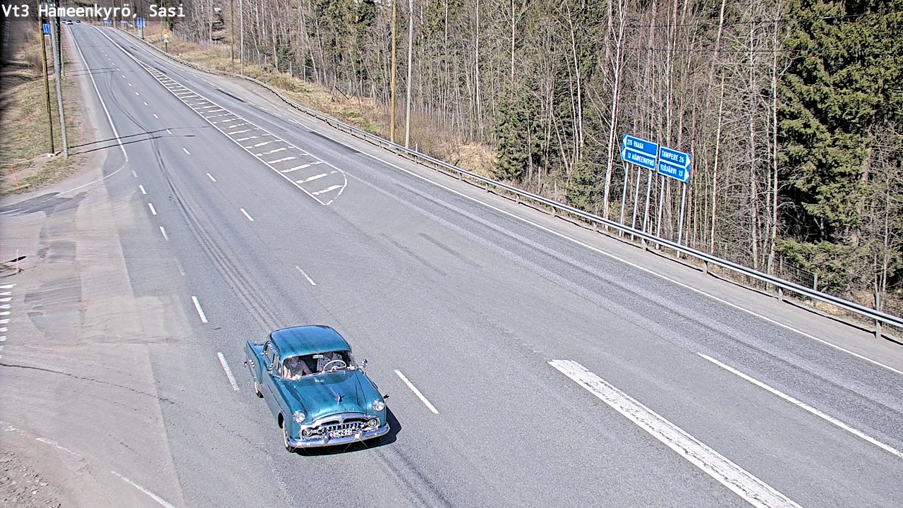 Weather Camera Image Road 3 Hämeenkyrö, Sasi, Hämeenkyrö, Pirkanmaa
