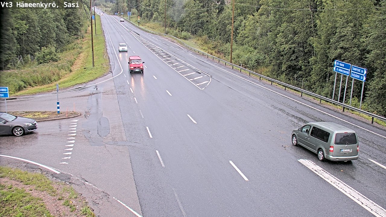 Weather Camera Image Väg 3 Hämeenkyrö, Sasi, Hämeenkyrö, Pirkanmaa