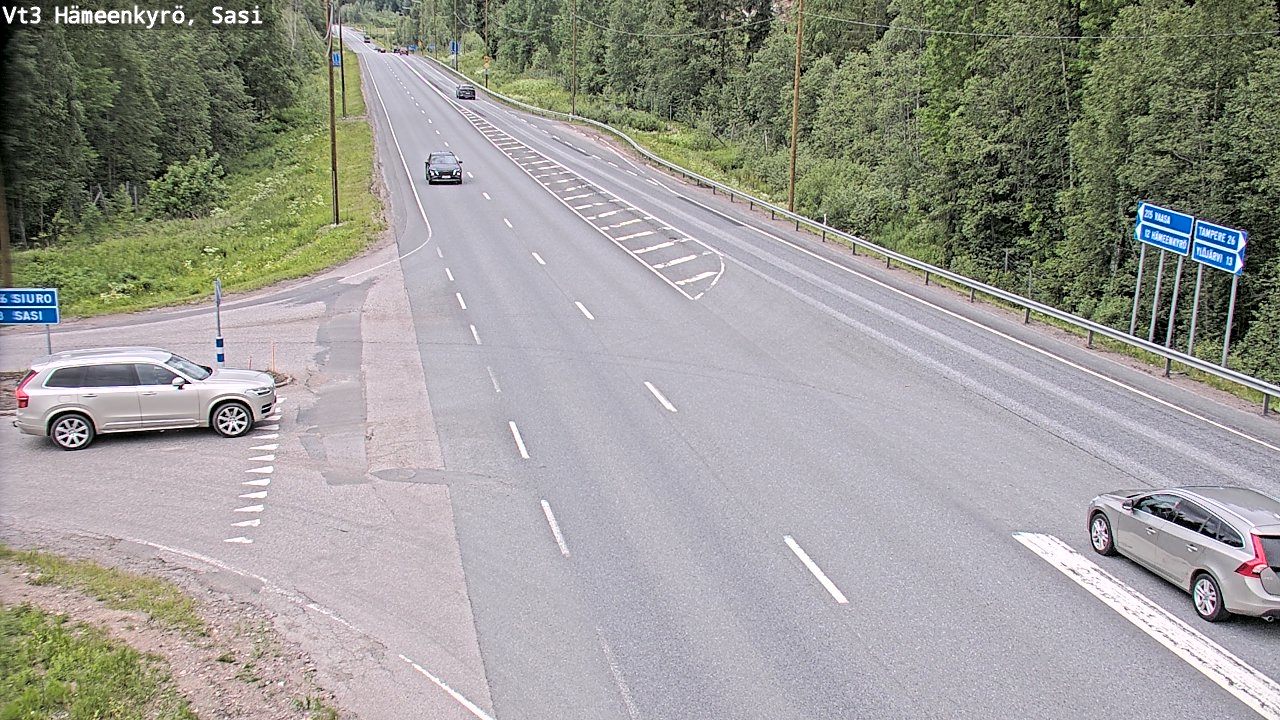 Weather Camera Image Väg 3 Hämeenkyrö, Sasi, Hämeenkyrö, Pirkanmaa