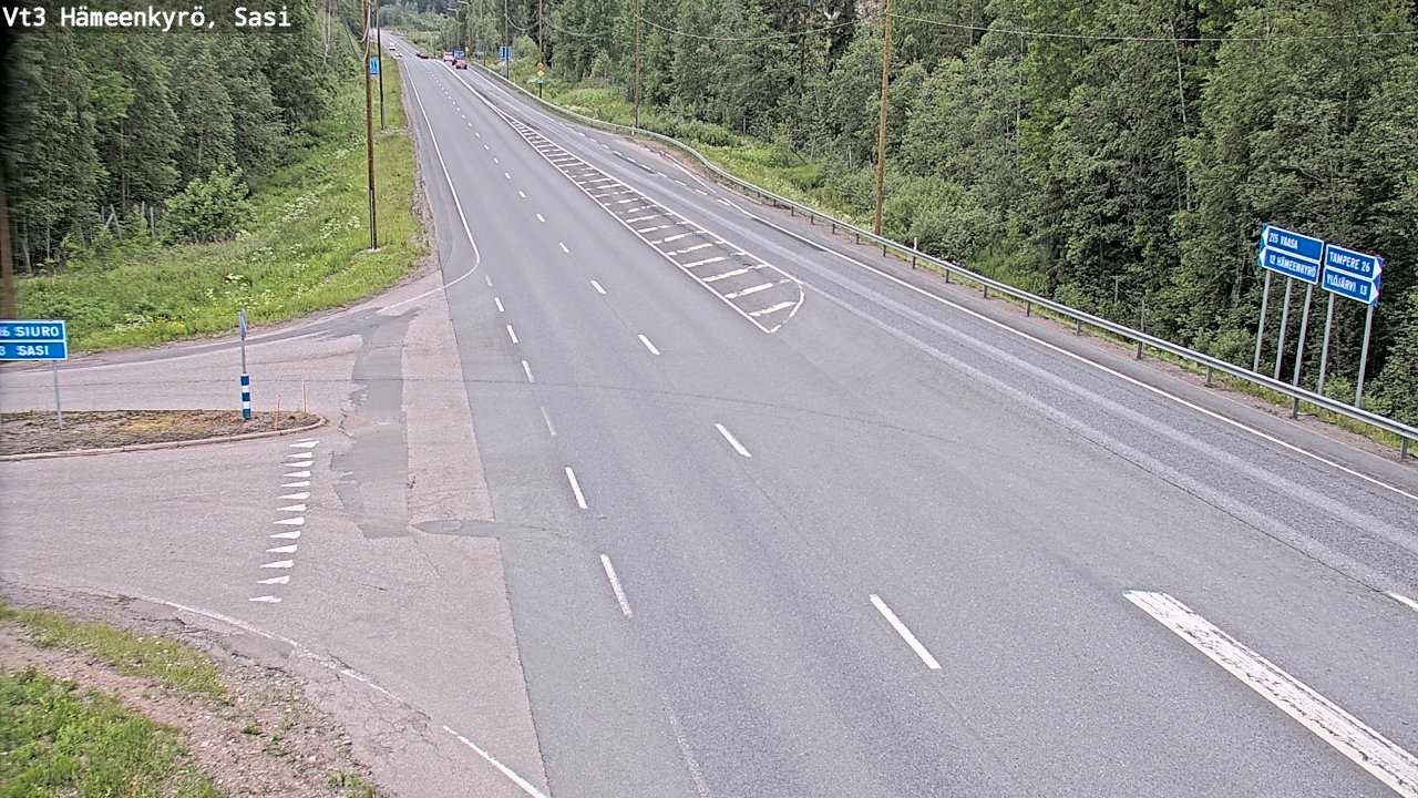 Kelikamerat Kuva Tie 3 Hämeenkyrö, Sasi, Hämeenkyrö, Pirkanmaa