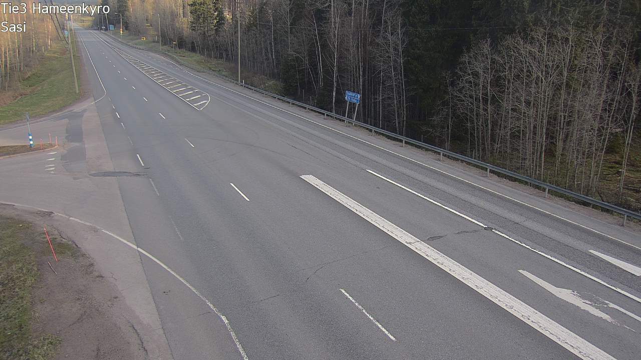 Weather Camera Image Road 3 Hämeenkyrö, Sasi, Hämeenkyrö, Pirkanmaa