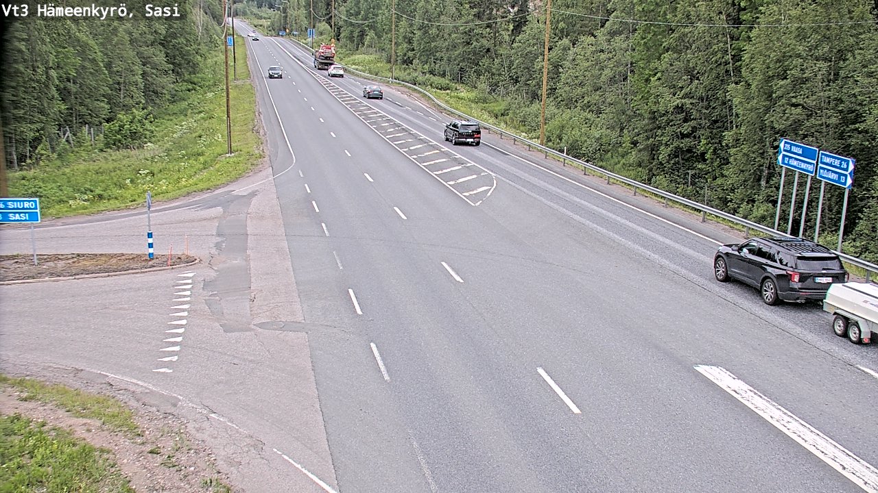Weather Camera Image Väg 3 Hämeenkyrö, Sasi, Hämeenkyrö, Pirkanmaa