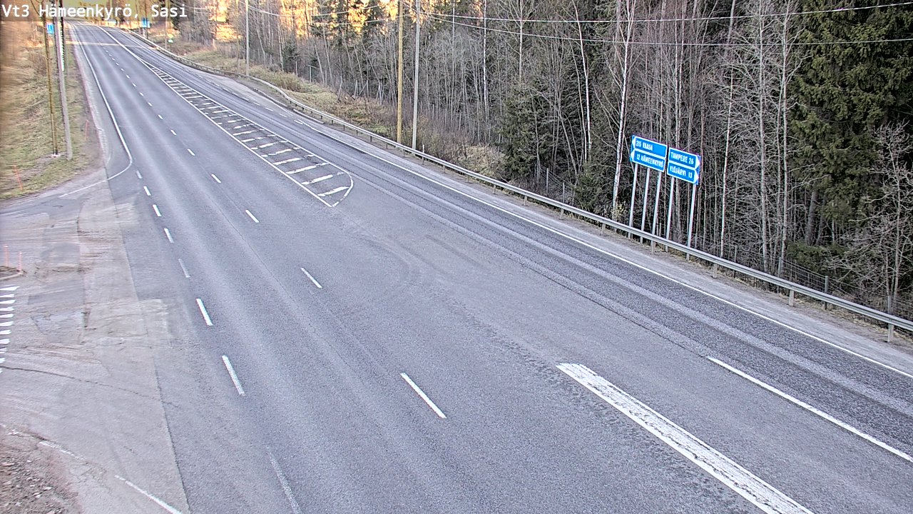 Weather Camera Image Road 3 Hämeenkyrö, Sasi, Hämeenkyrö, Pirkanmaa