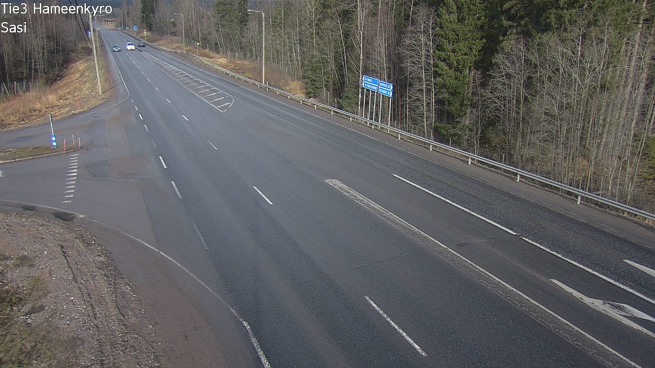 Weather Camera Image Road 3 Hämeenkyrö, Sasi, Hämeenkyrö, Pirkanmaa