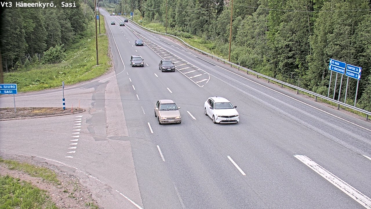 Kelikamerat Kuva Tie 3 Hämeenkyrö, Sasi, Hämeenkyrö, Pirkanmaa