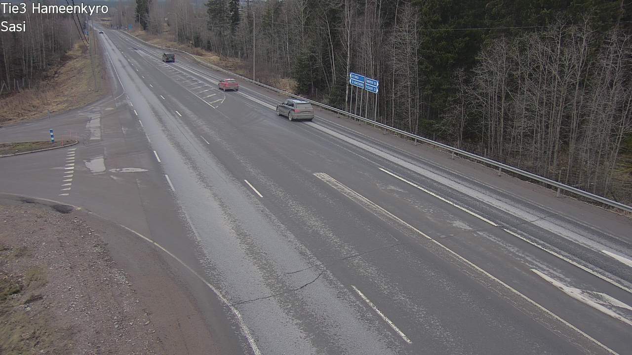 Weather Camera Image Road 3 Hämeenkyrö, Sasi, Hämeenkyrö, Pirkanmaa