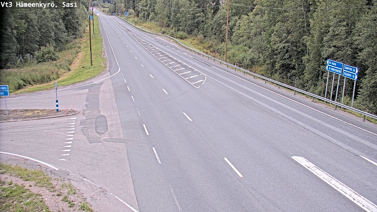 Weather Camera Image Road 3 Hämeenkyrö, Sasi, Hämeenkyrö, Pirkanmaa