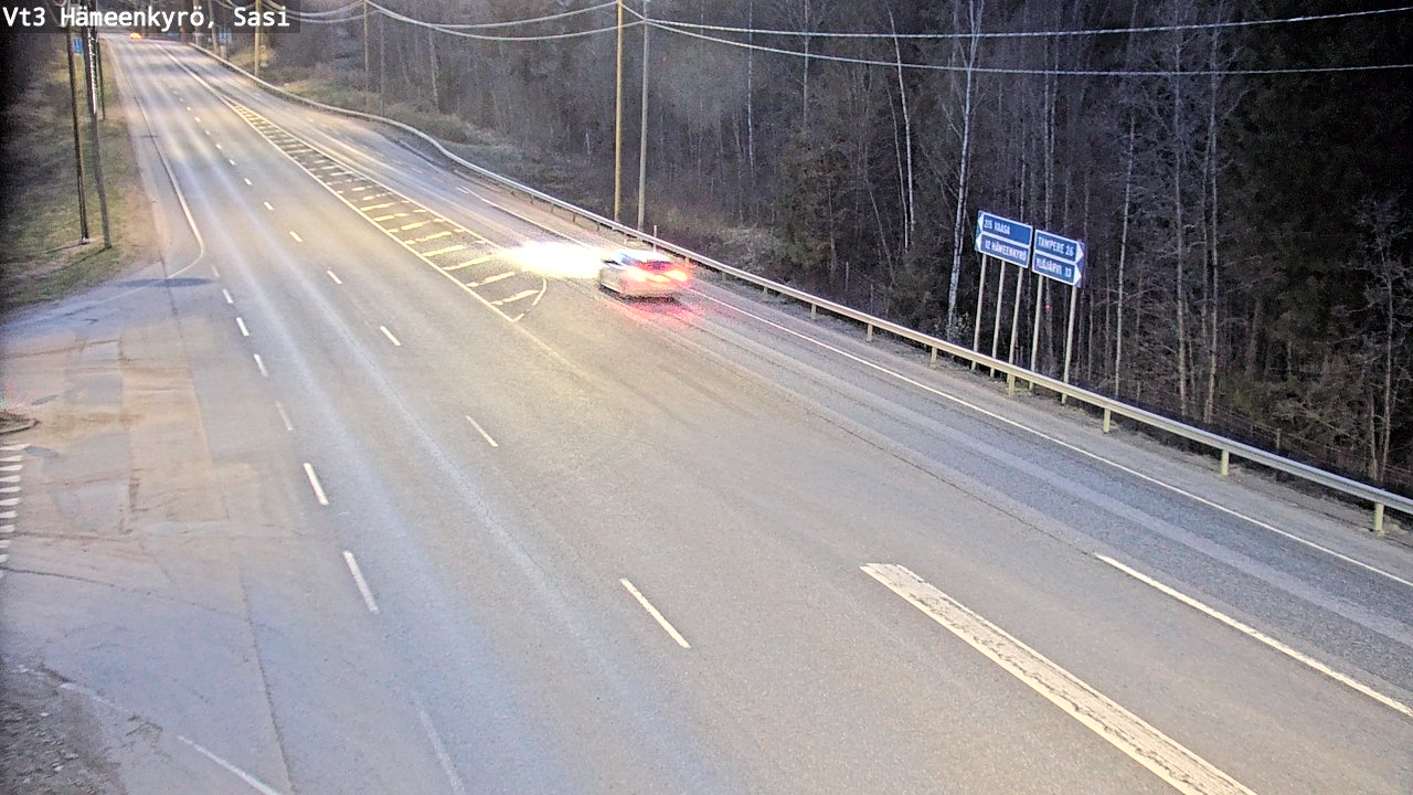 Weather Camera Image Road 3 Hämeenkyrö, Sasi, Hämeenkyrö, Pirkanmaa