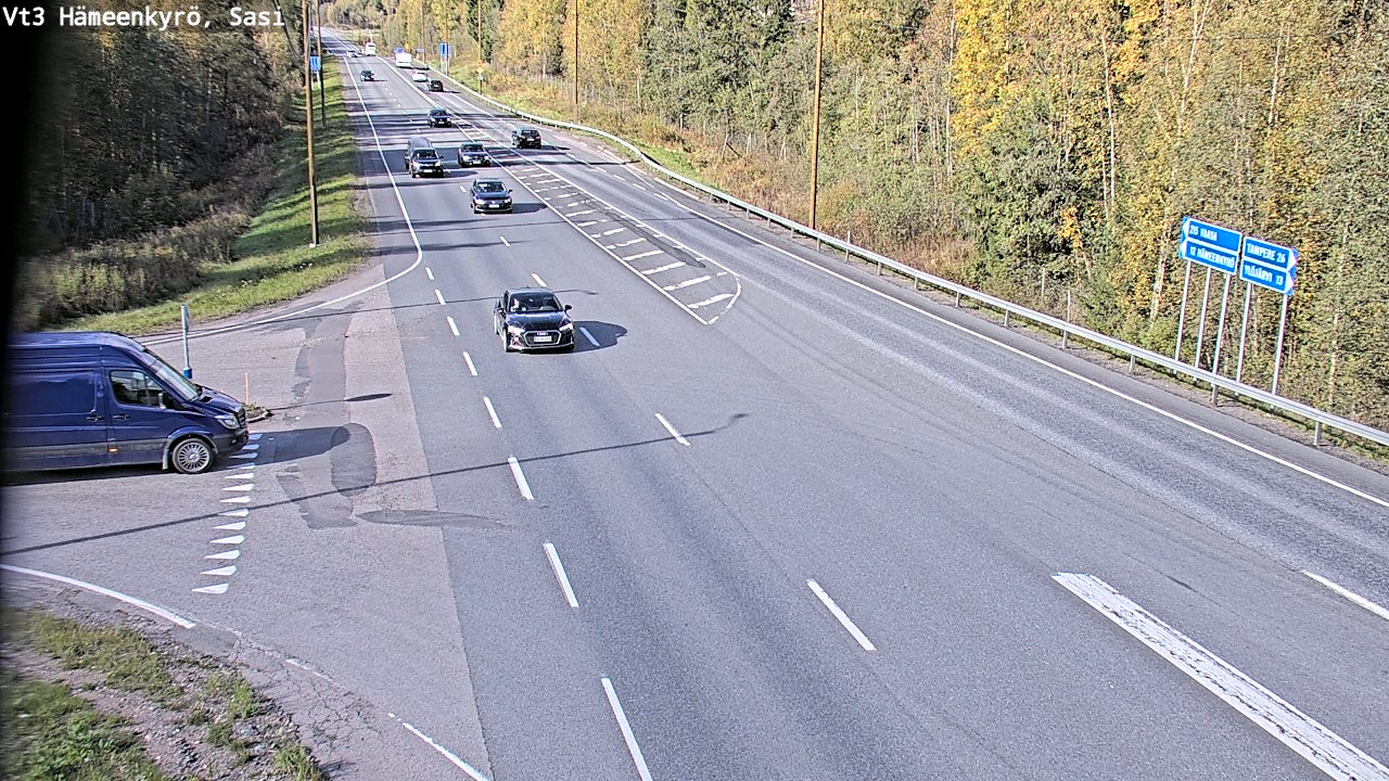 Weather Camera Image Road 3 Hämeenkyrö, Sasi, Hämeenkyrö, Pirkanmaa