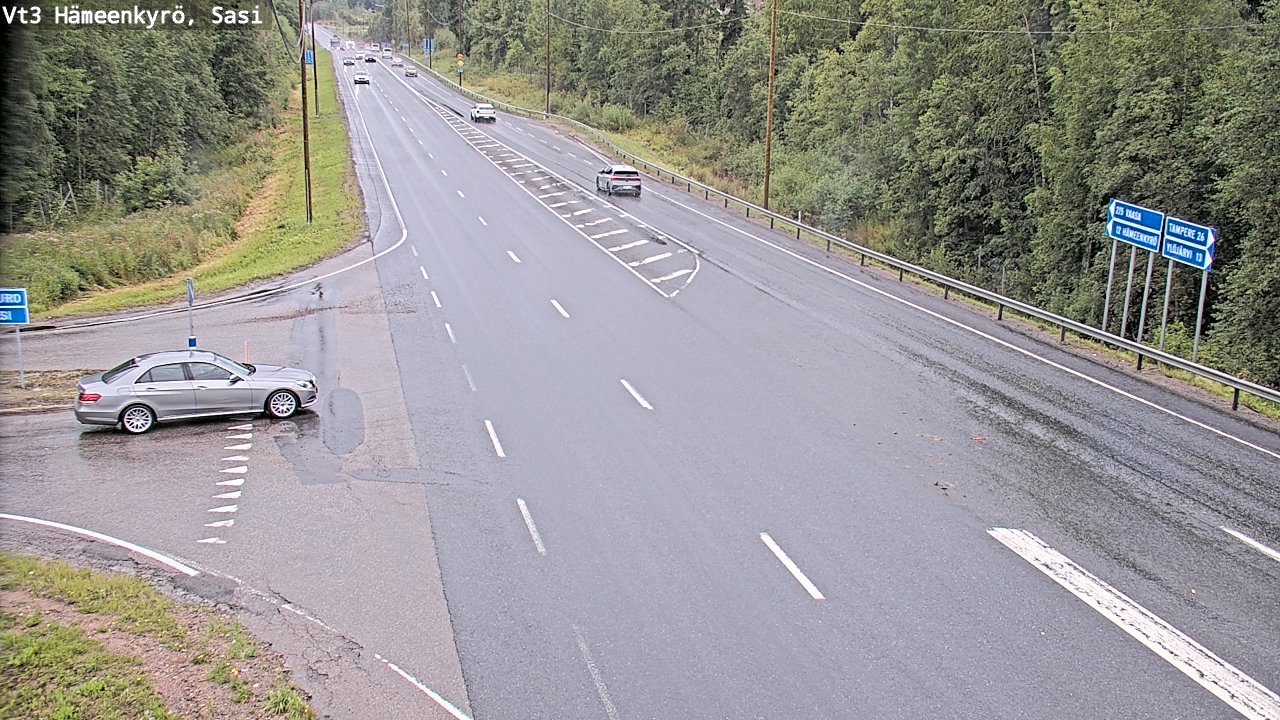Weather Camera Image Väg 3 Hämeenkyrö, Sasi, Hämeenkyrö, Pirkanmaa