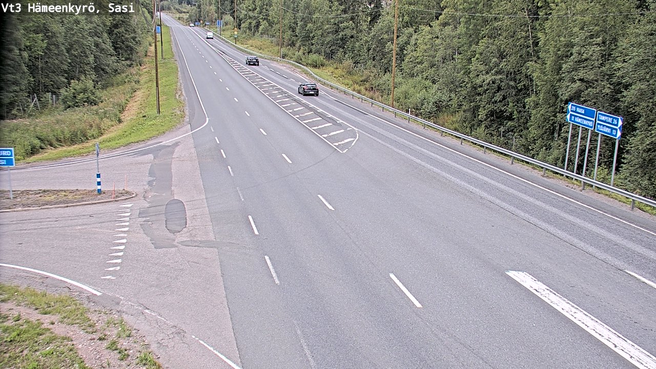 Weather Camera Image Road 3 Hämeenkyrö, Sasi, Hämeenkyrö, Pirkanmaa