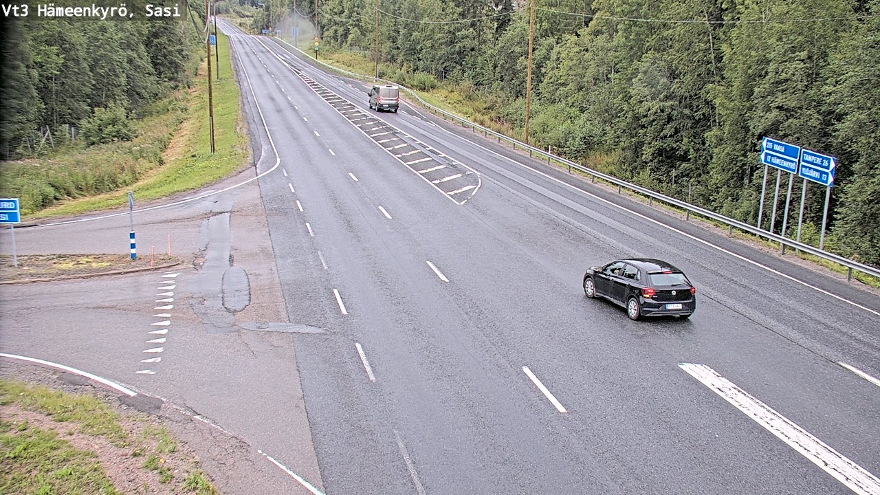 Weather Camera Image Väg 3 Hämeenkyrö, Sasi, Hämeenkyrö, Pirkanmaa