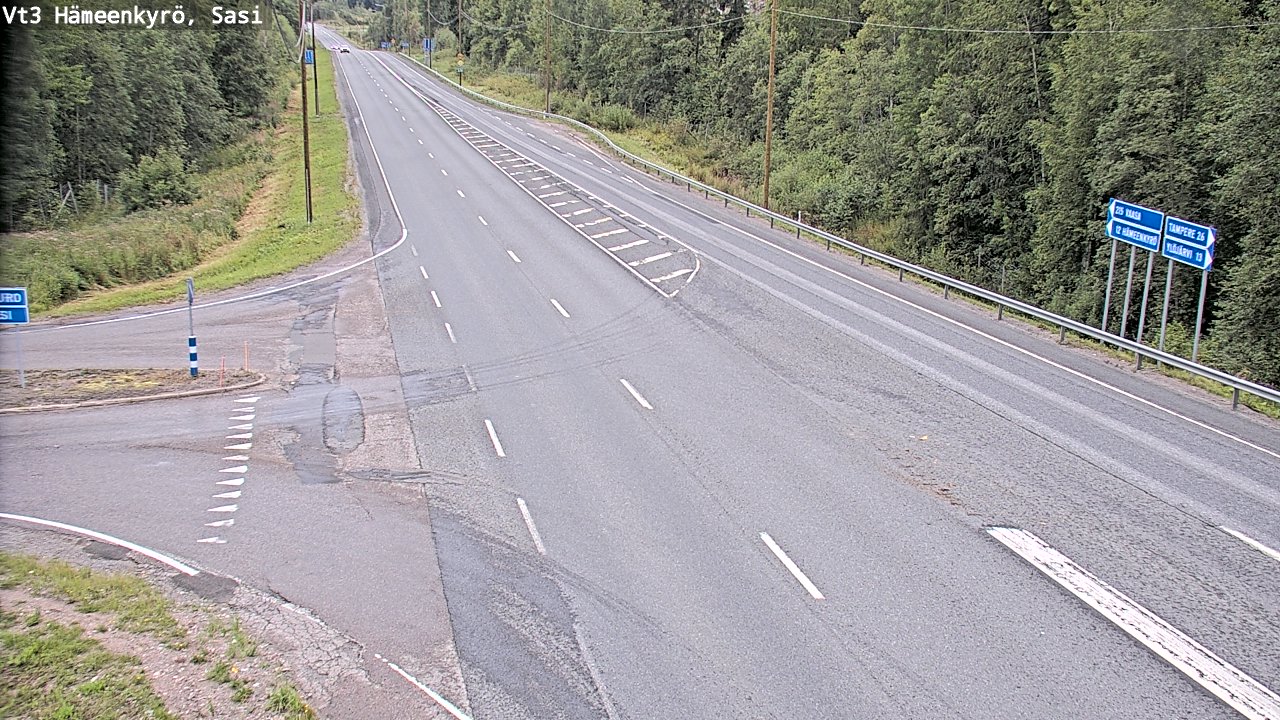 Weather Camera Image Väg 3 Hämeenkyrö, Sasi, Hämeenkyrö, Pirkanmaa