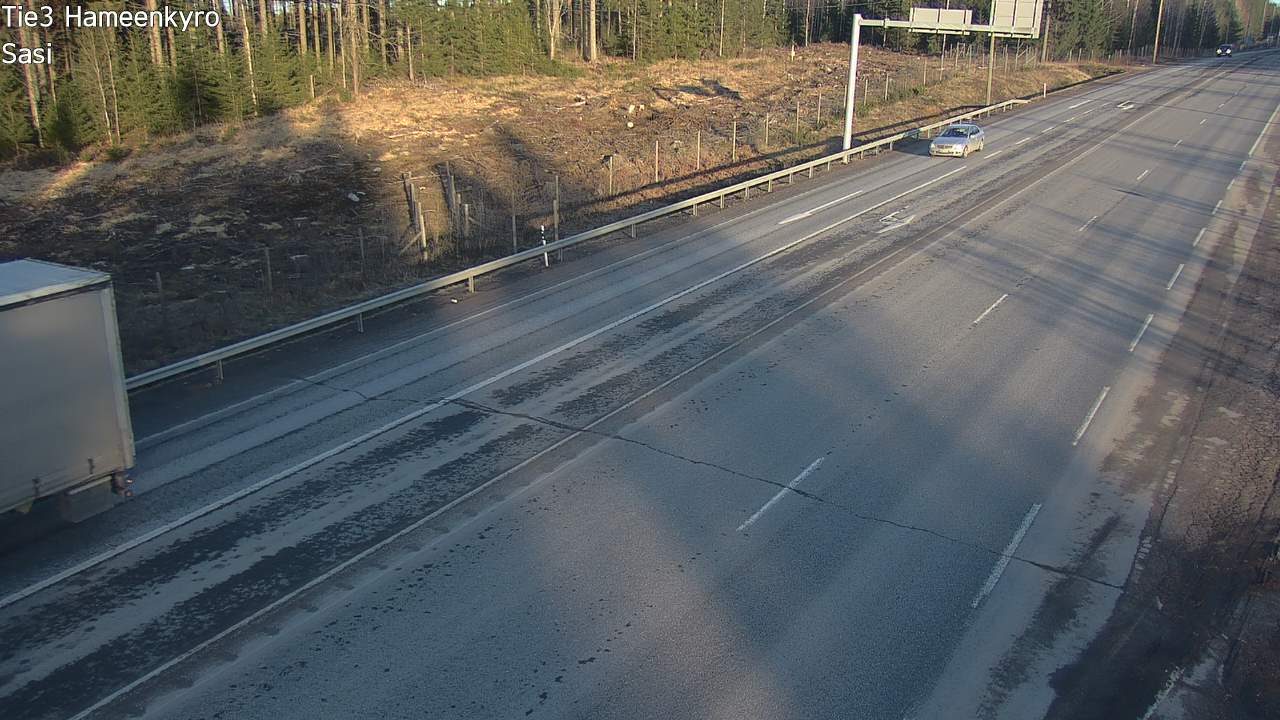 Weather Camera Image Road 3 Hämeenkyrö, Sasi, Hämeenkyrö, Pirkanmaa
