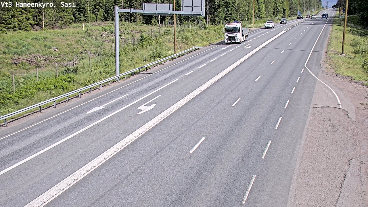Weather Camera Image Väg 3 Hämeenkyrö, Sasi, Hämeenkyrö, Pirkanmaa