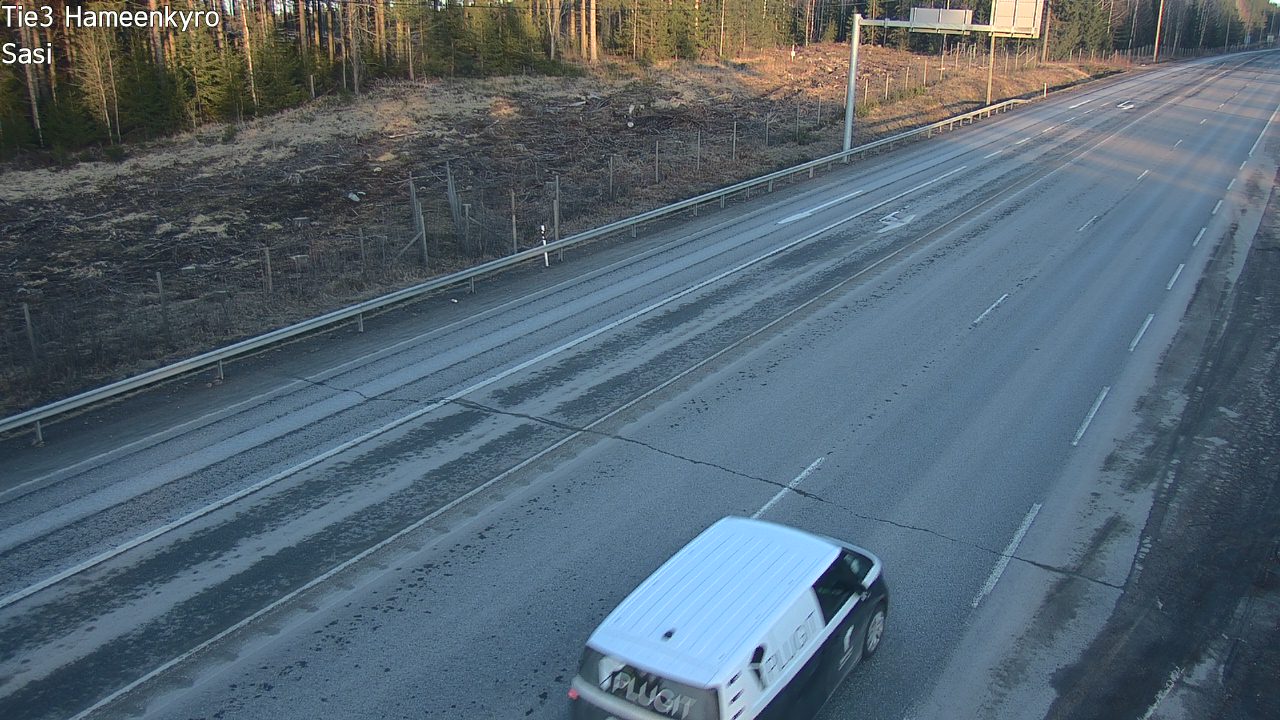 Weather Camera Image Road 3 Hämeenkyrö, Sasi, Hämeenkyrö, Pirkanmaa