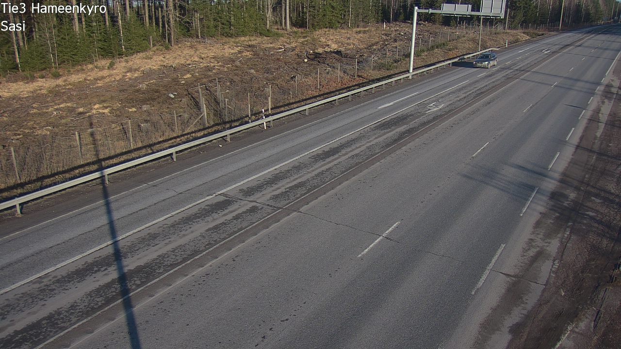 Weather Camera Image Road 3 Hämeenkyrö, Sasi, Hämeenkyrö, Pirkanmaa