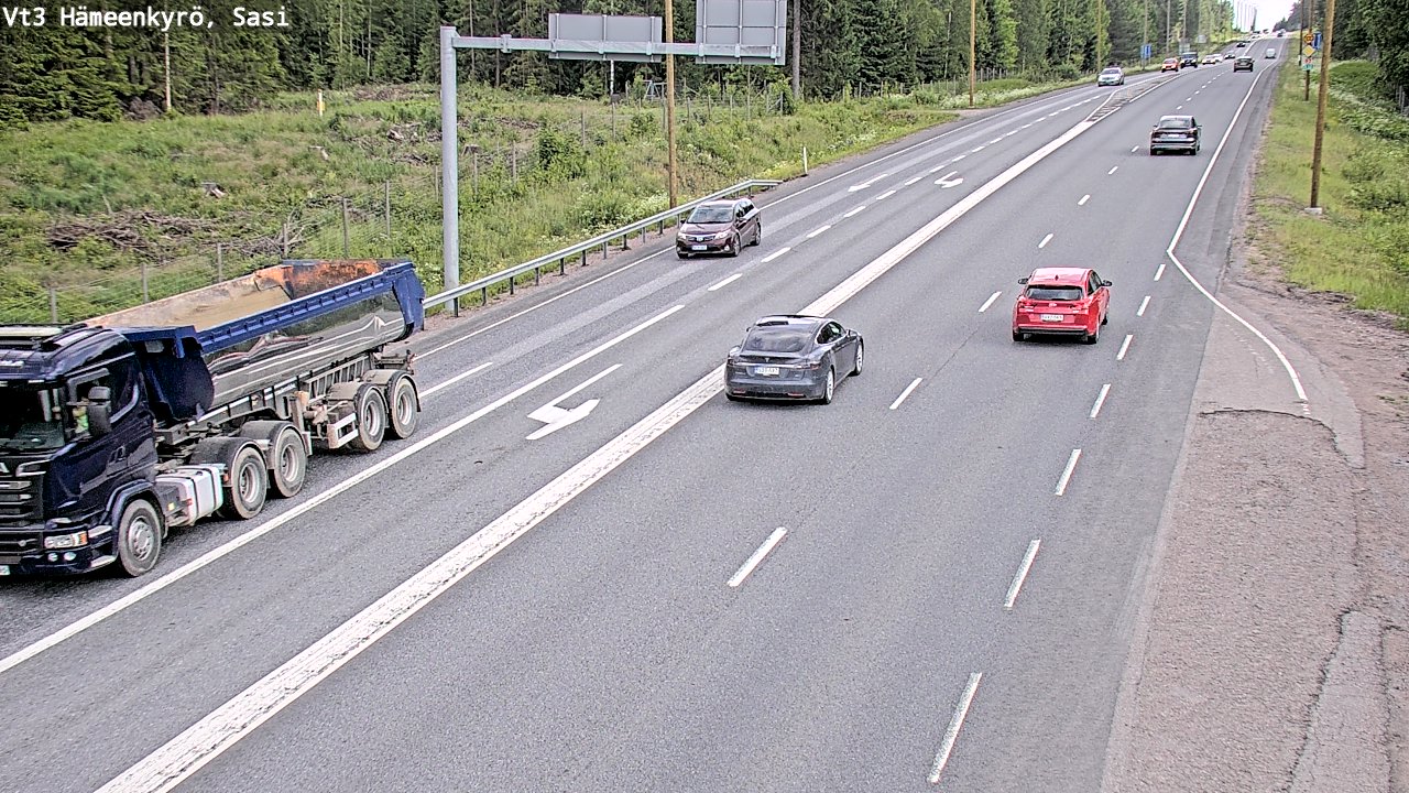 Kelikamerat Kuva Tie 3 Hämeenkyrö, Sasi, Hämeenkyrö, Pirkanmaa