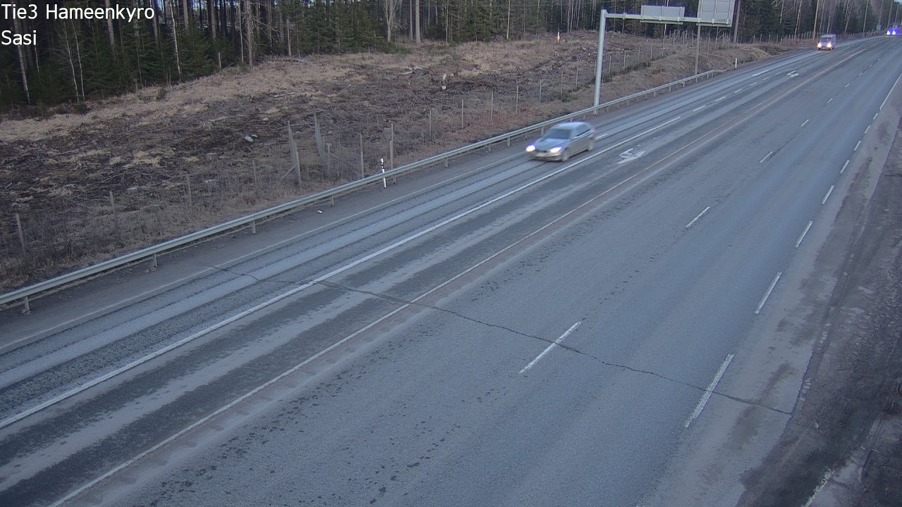 Weather Camera Image Road 3 Hämeenkyrö, Sasi, Hämeenkyrö, Pirkanmaa