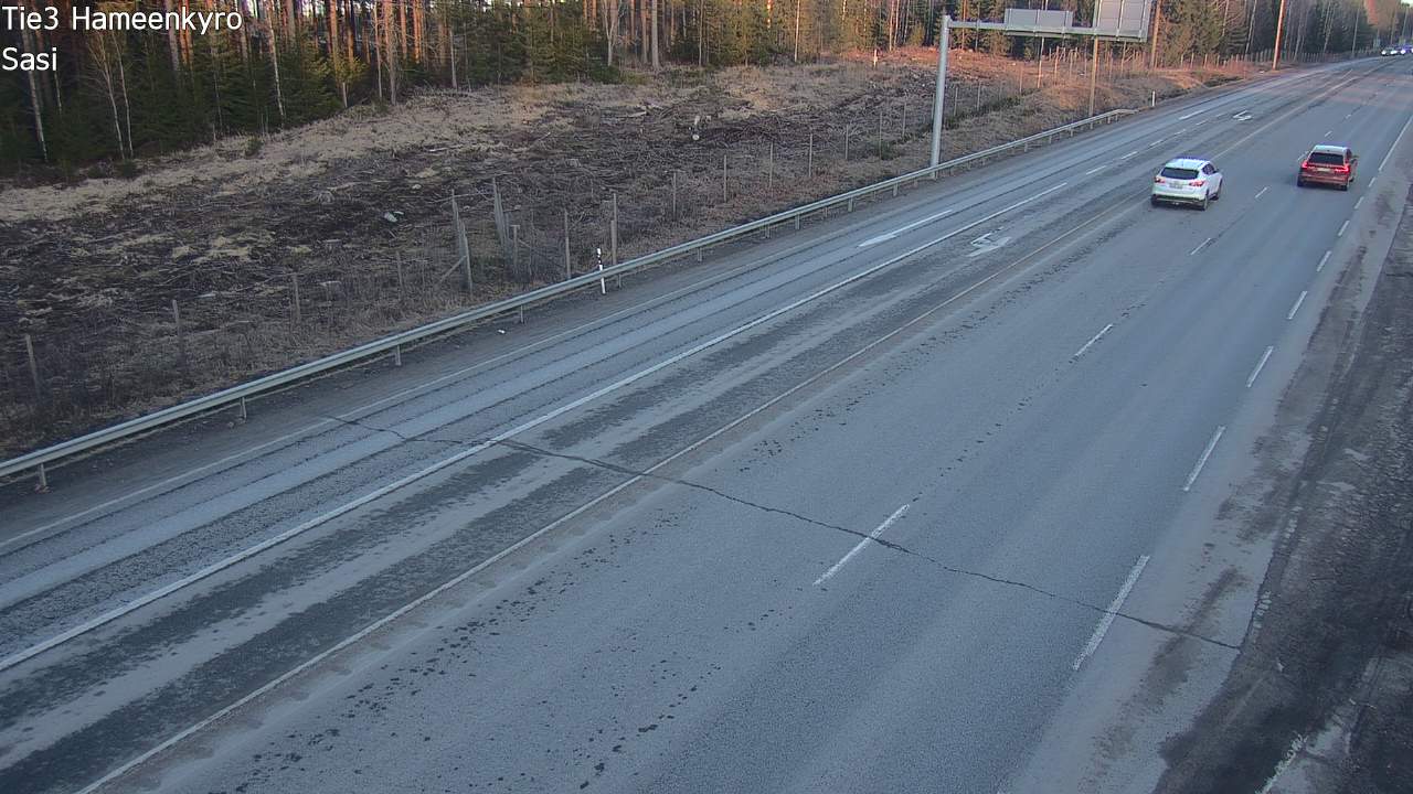 Weather Camera Image Road 3 Hämeenkyrö, Sasi, Hämeenkyrö, Pirkanmaa
