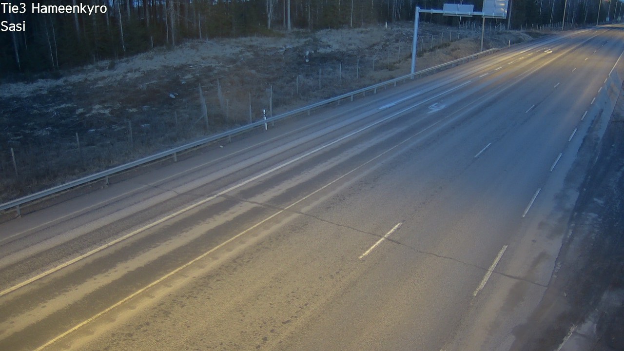 Weather Camera Image Road 3 Hämeenkyrö, Sasi, Hämeenkyrö, Pirkanmaa