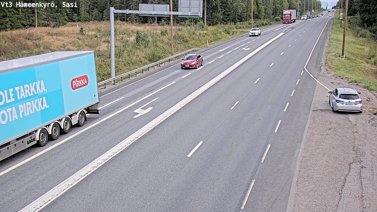 Kelikamerat Kuva Tie 3 Hämeenkyrö, Sasi, Hämeenkyrö, Pirkanmaa