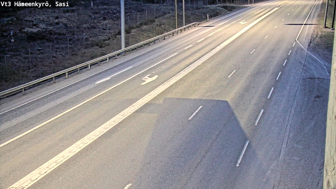 Weather Camera Image Väg 3 Hämeenkyrö, Sasi, Hämeenkyrö, Pirkanmaa