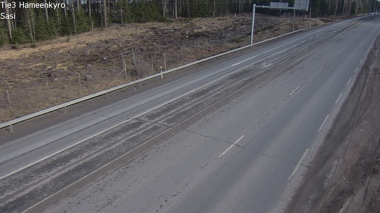 Weather Camera Image Road 3 Hämeenkyrö, Sasi, Hämeenkyrö, Pirkanmaa