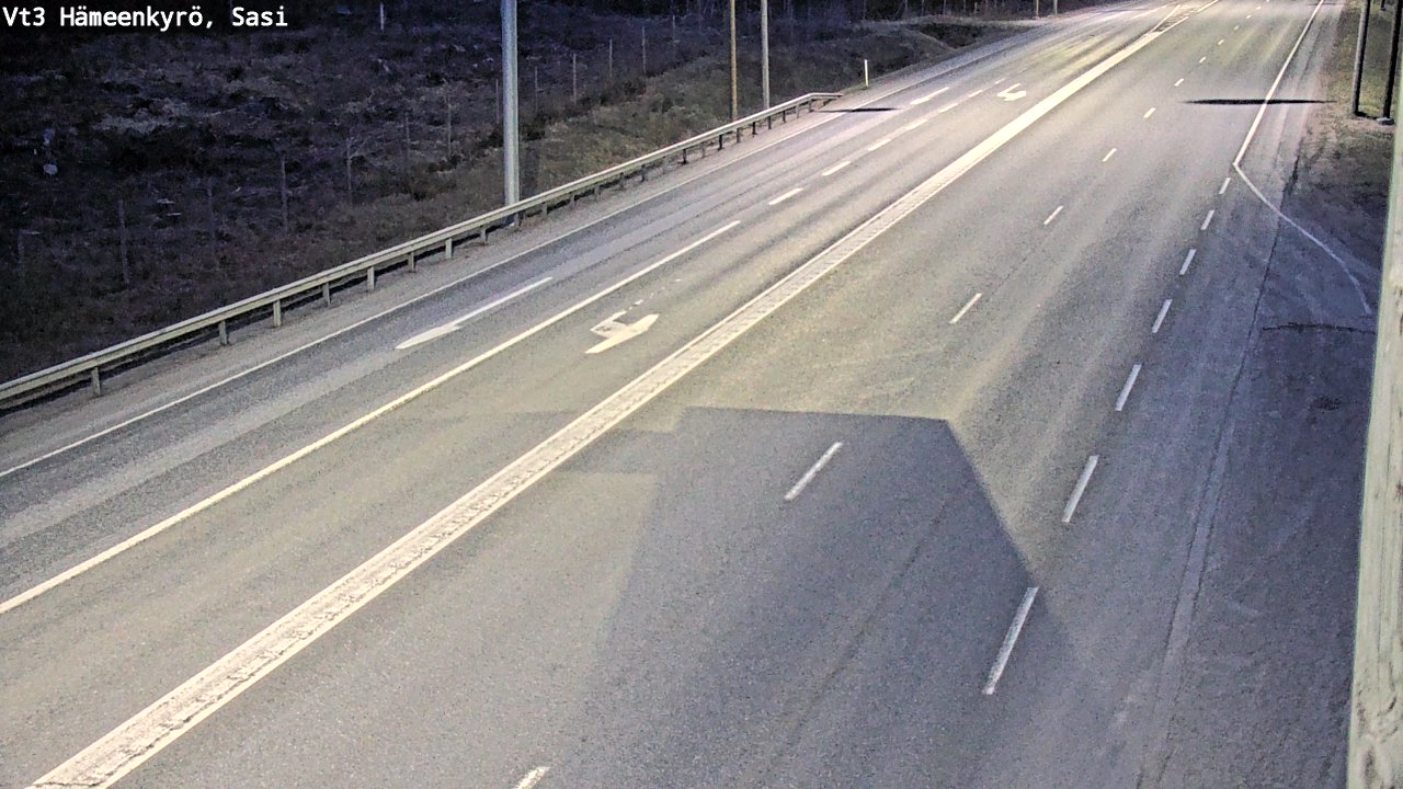 Weather Camera Image Väg 3 Hämeenkyrö, Sasi, Hämeenkyrö, Pirkanmaa