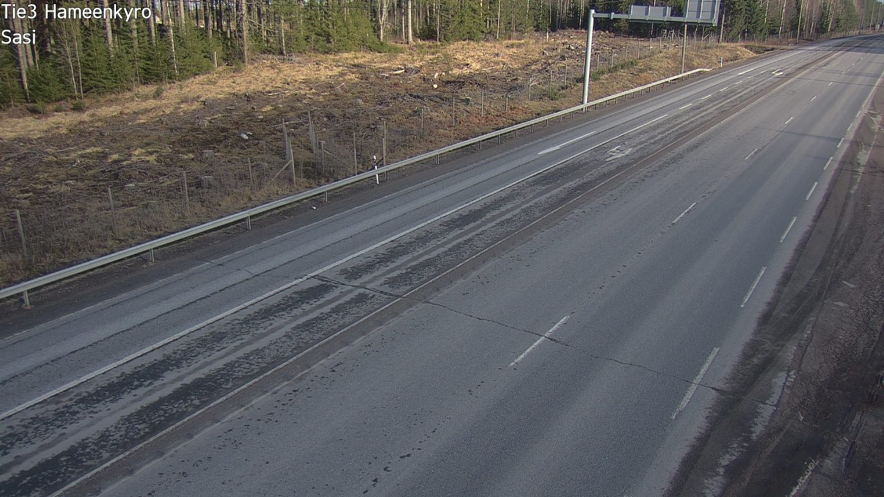 Weather Camera Image Road 3 Hämeenkyrö, Sasi, Hämeenkyrö, Pirkanmaa