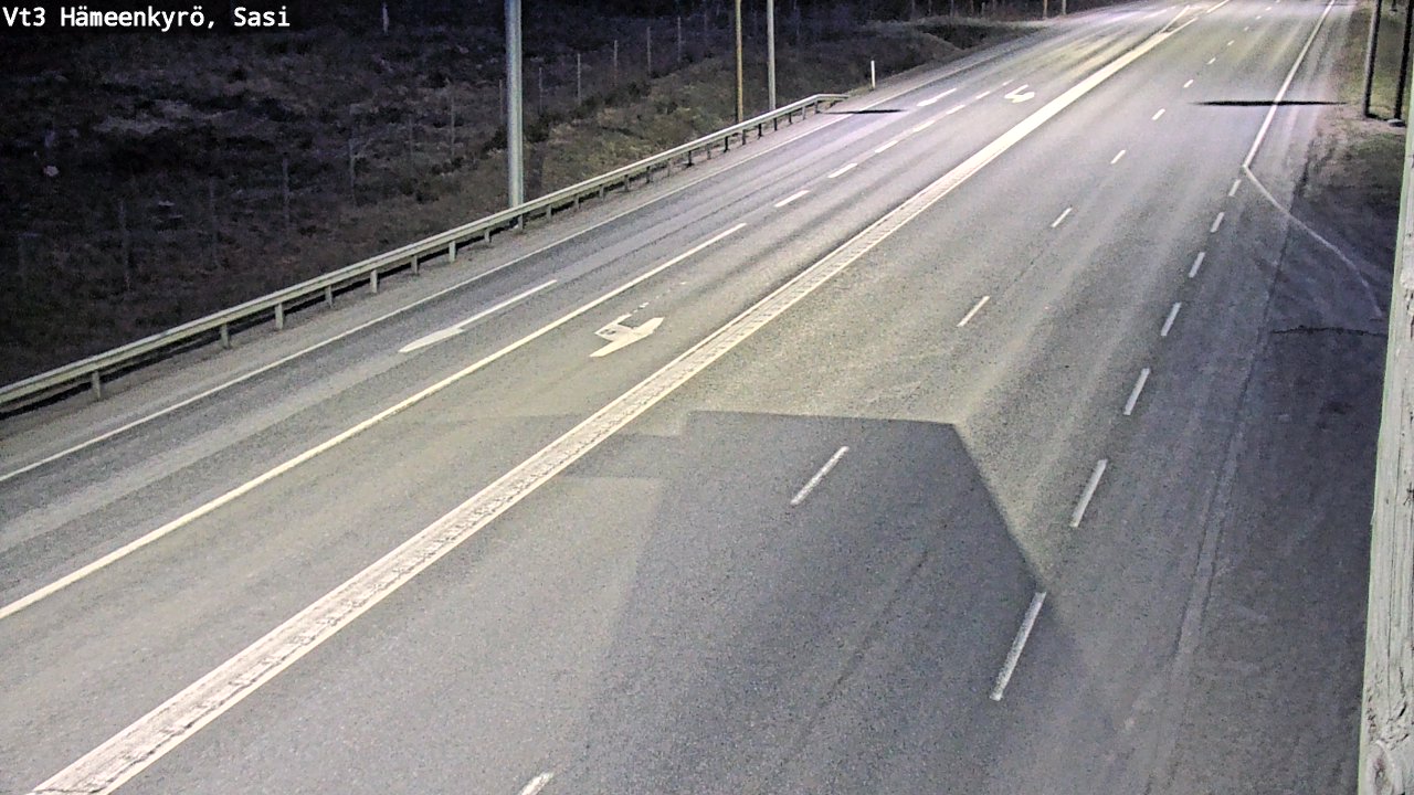 Weather Camera Image Road 3 Hämeenkyrö, Sasi, Hämeenkyrö, Pirkanmaa