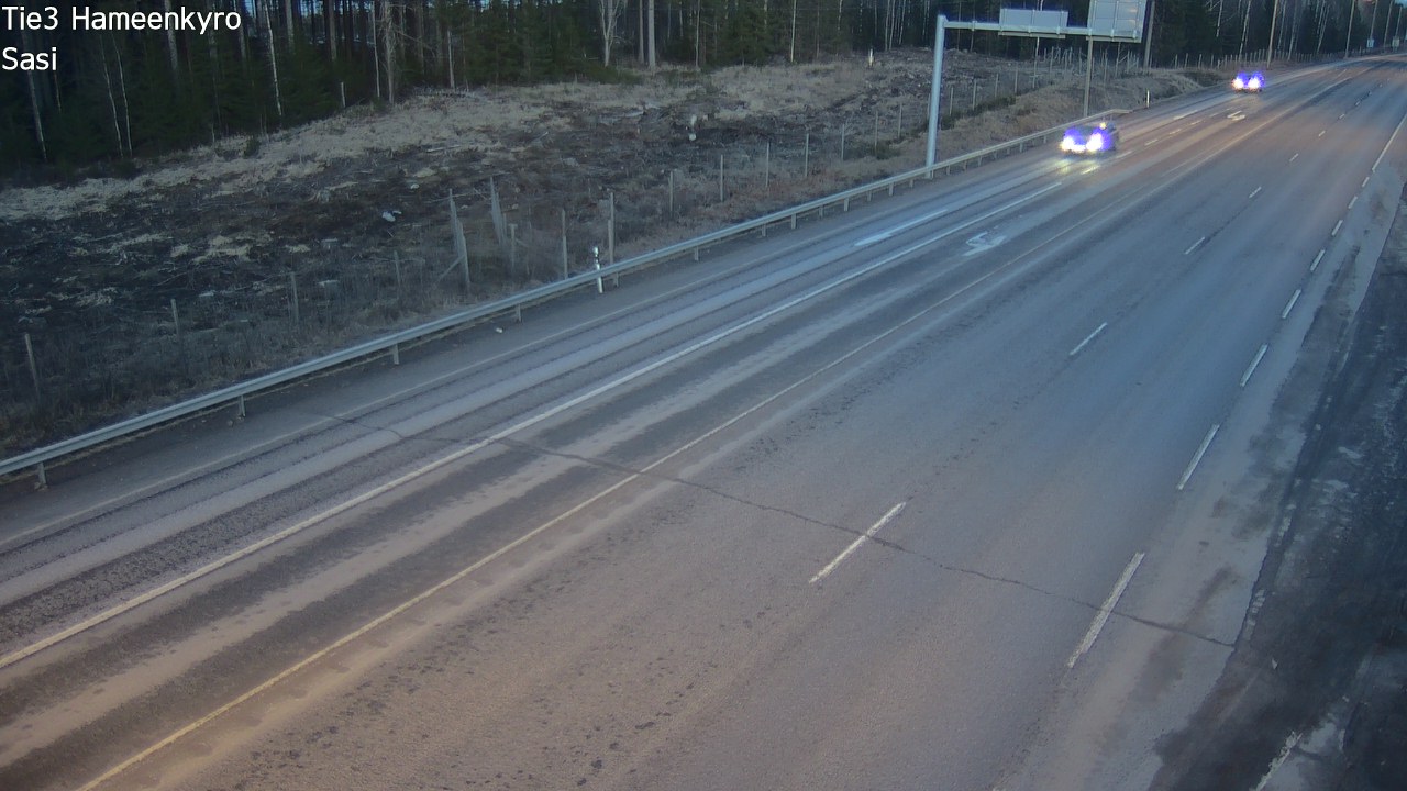 Weather Camera Image Road 3 Hämeenkyrö, Sasi, Hämeenkyrö, Pirkanmaa
