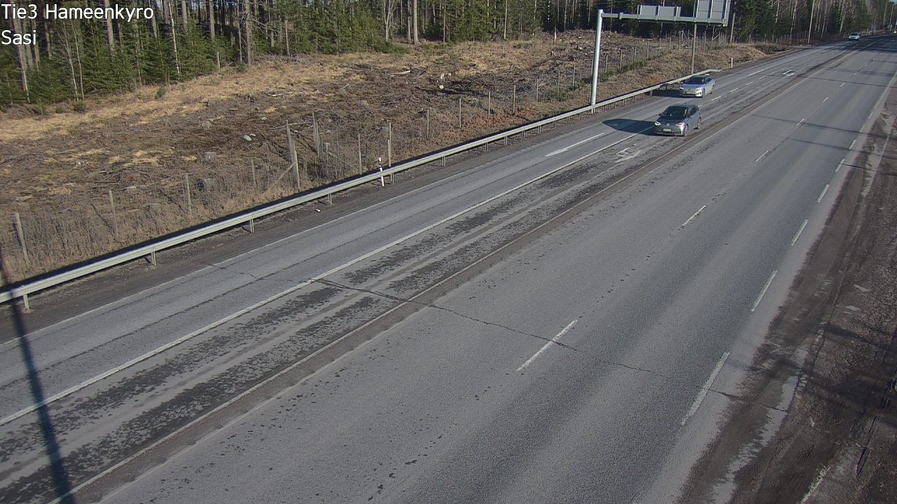 Weather Camera Image Road 3 Hämeenkyrö, Sasi, Hämeenkyrö, Pirkanmaa