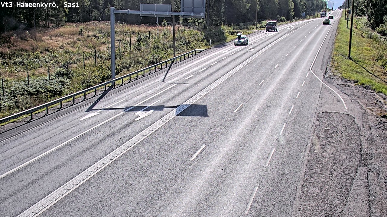 Kelikamerat Kuva Tie 3 Hämeenkyrö, Sasi, Hämeenkyrö, Pirkanmaa