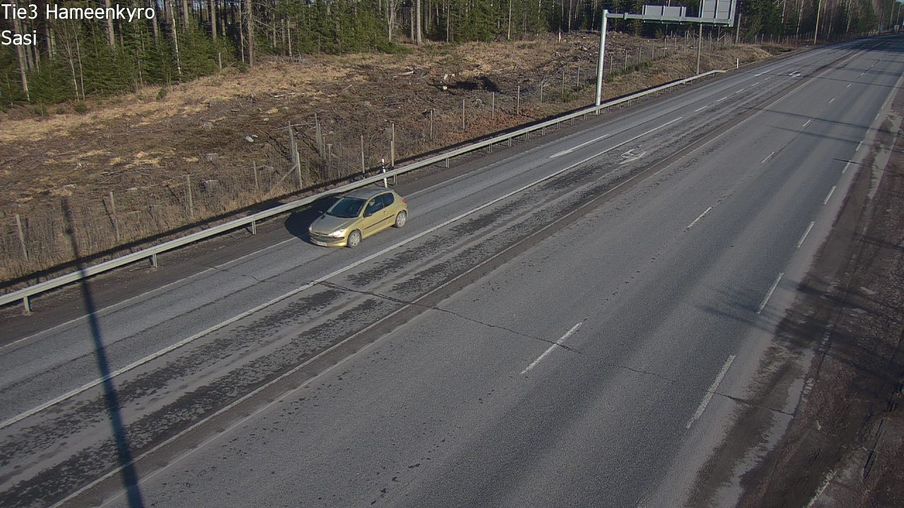Weather Camera Image Road 3 Hämeenkyrö, Sasi, Hämeenkyrö, Pirkanmaa