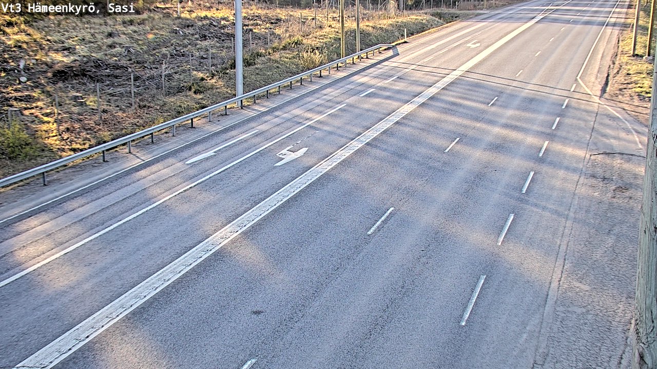 Weather Camera Image Väg 3 Hämeenkyrö, Sasi, Hämeenkyrö, Pirkanmaa