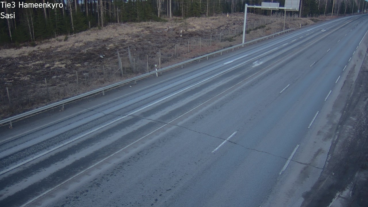 Weather Camera Image Road 3 Hämeenkyrö, Sasi, Hämeenkyrö, Pirkanmaa