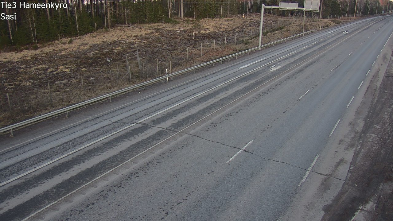 Weather Camera Image Road 3 Hämeenkyrö, Sasi, Hämeenkyrö, Pirkanmaa