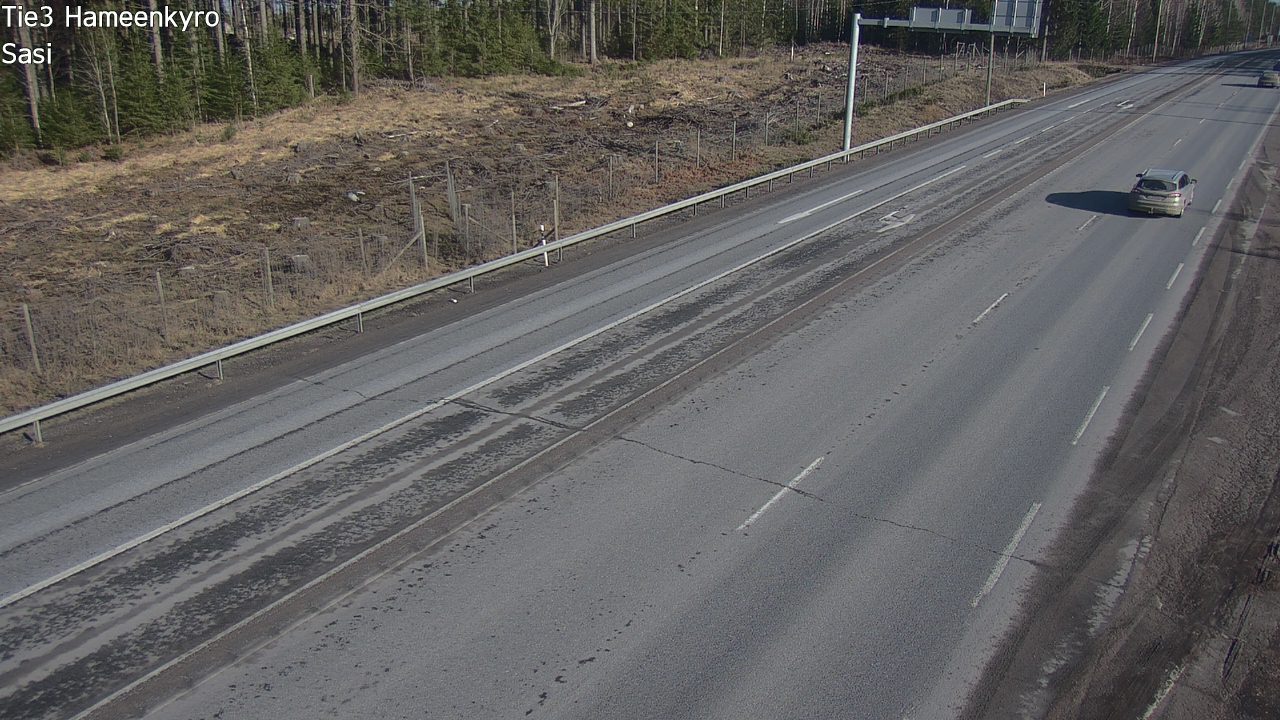 Weather Camera Image Road 3 Hämeenkyrö, Sasi, Hämeenkyrö, Pirkanmaa