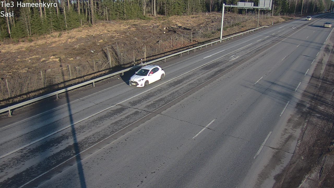 Weather Camera Image Road 3 Hämeenkyrö, Sasi, Hämeenkyrö, Pirkanmaa