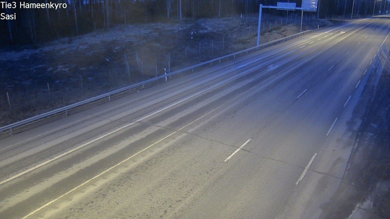 Weather Camera Image Road 3 Hämeenkyrö, Sasi, Hämeenkyrö, Pirkanmaa
